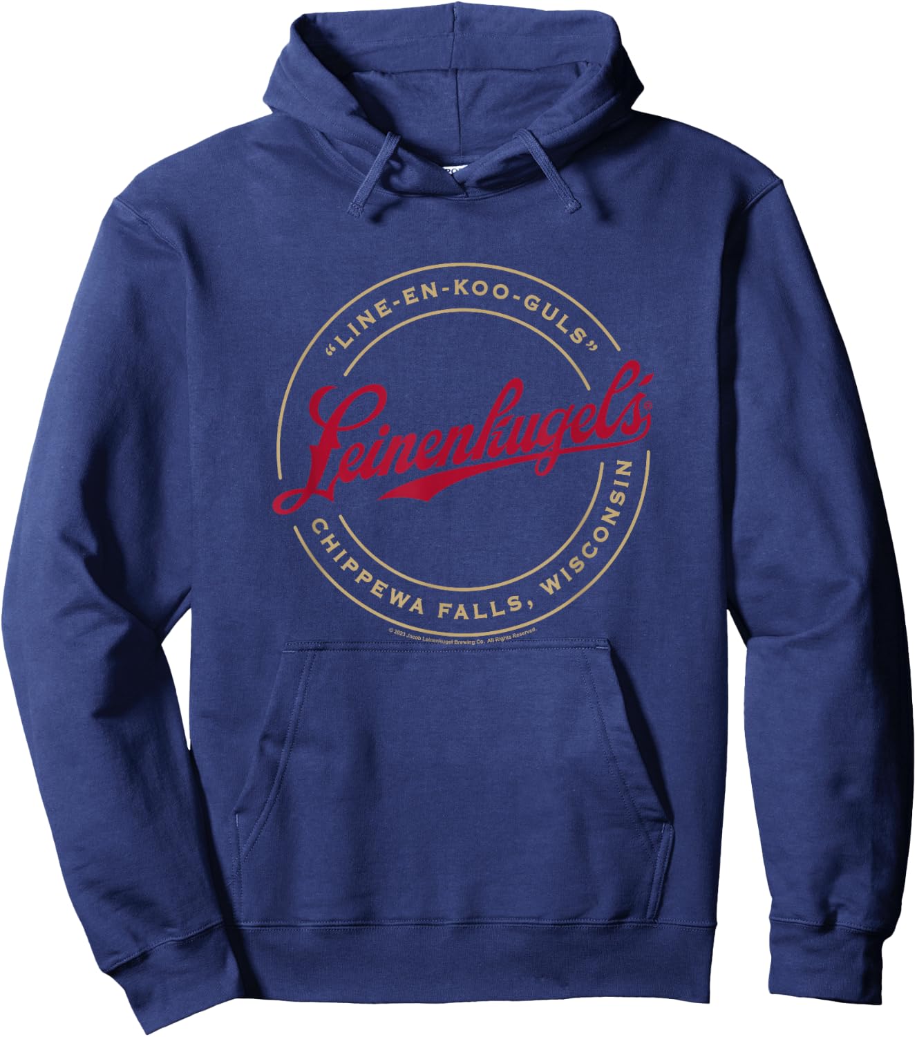 Coors Brewing Company Leinenkugel's Line-En-Koo-Guls Logo Hoodie - Hoodie | Navy