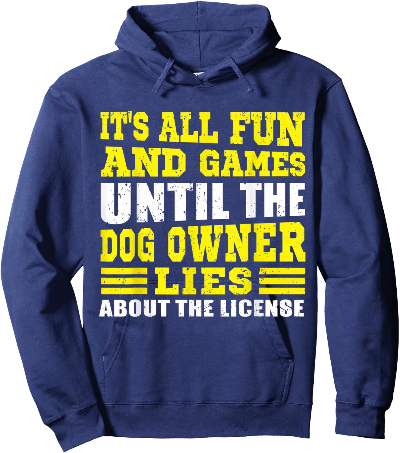 Animal Control Officer Design & Public Safety Officer Hoodie - Hoodie | Navy