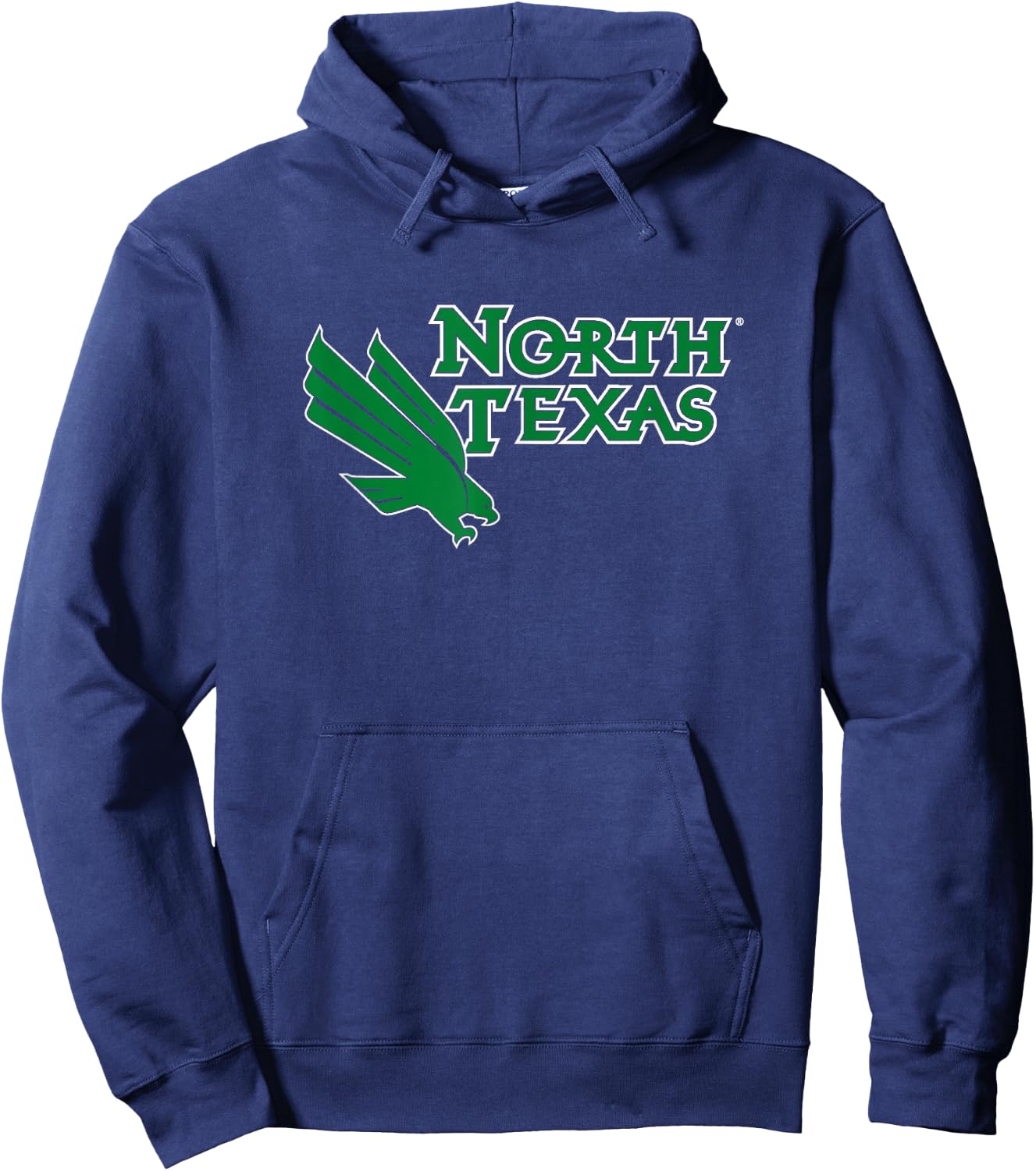 North Texas Mean Green | NCAA University of Merch | 1700EL11 Hoodie - Hoodie | Navy