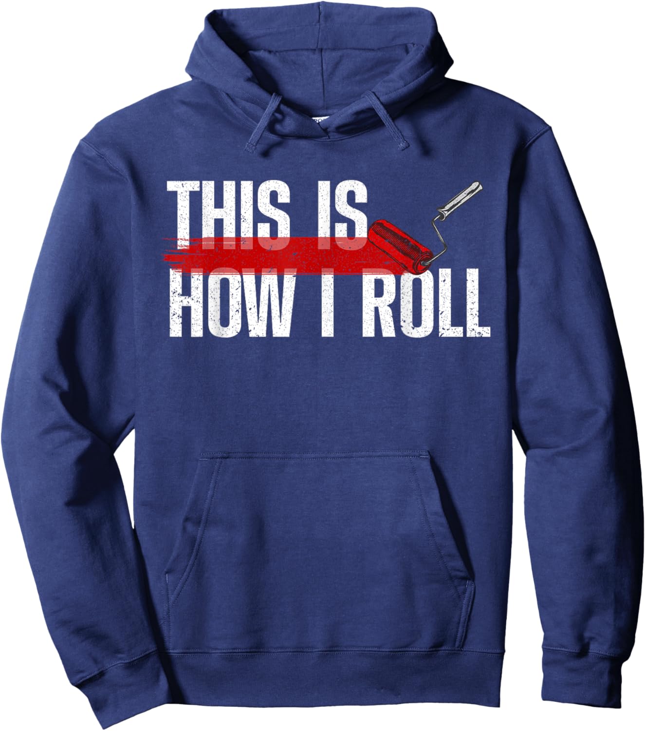 Funny Painter Art Women Professional Painter Roller Hoodie - Hoodie | Navy