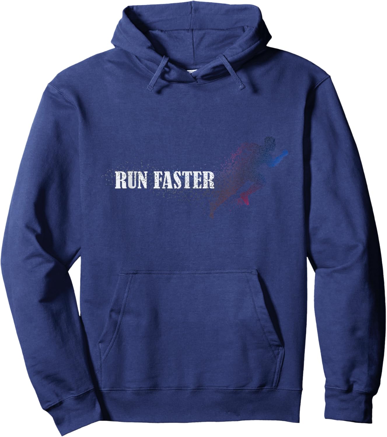 Run Faster Hoodie - Hoodie | Navy