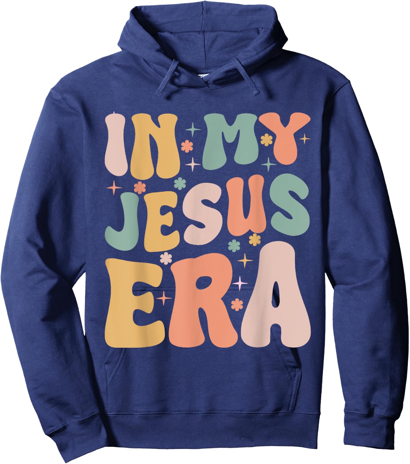 Jesus Era Statement for a Christian Hoodie - Hoodie | Navy