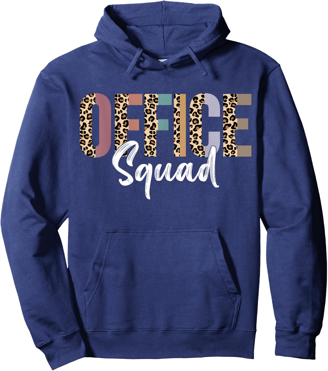 Office Squad Administrative Gifts Assistant School Secretary Hoodie - Hoodie | Navy