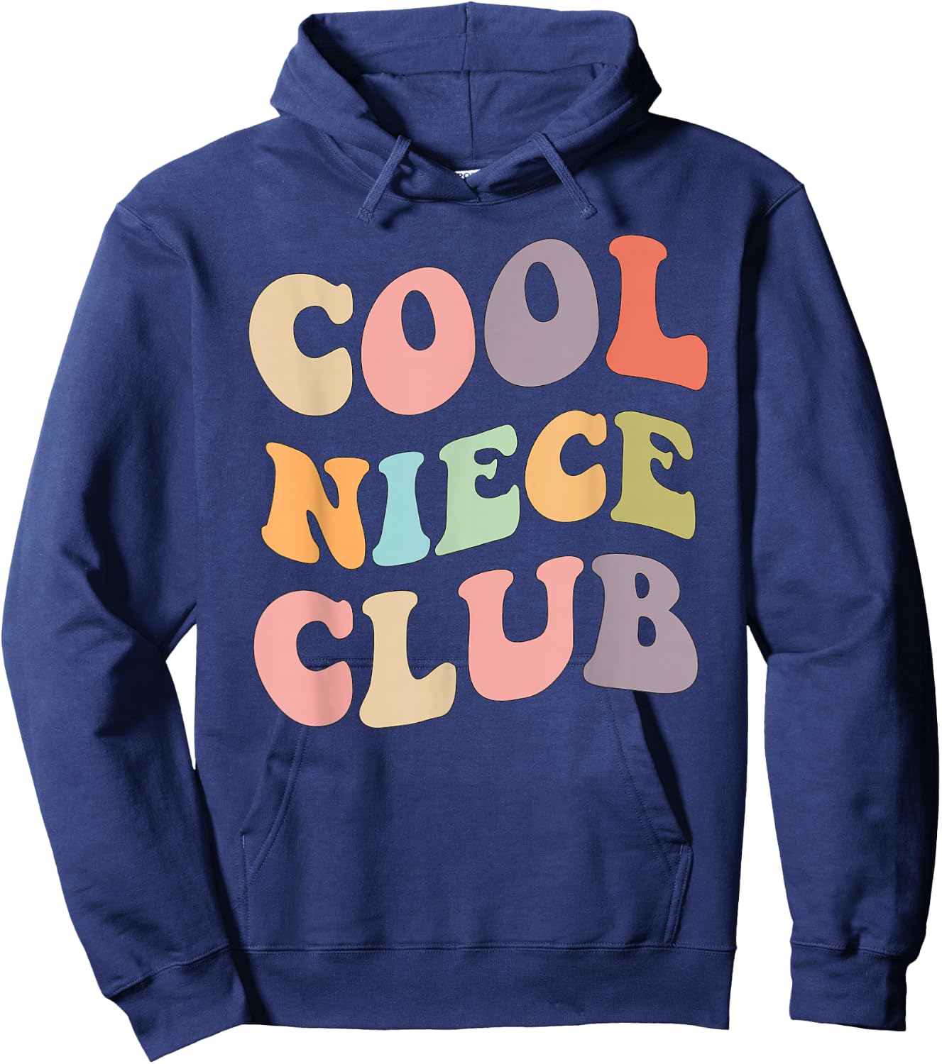 Cool Niece Club- Family Matching graphics Hoodie - Hoodie | Navy