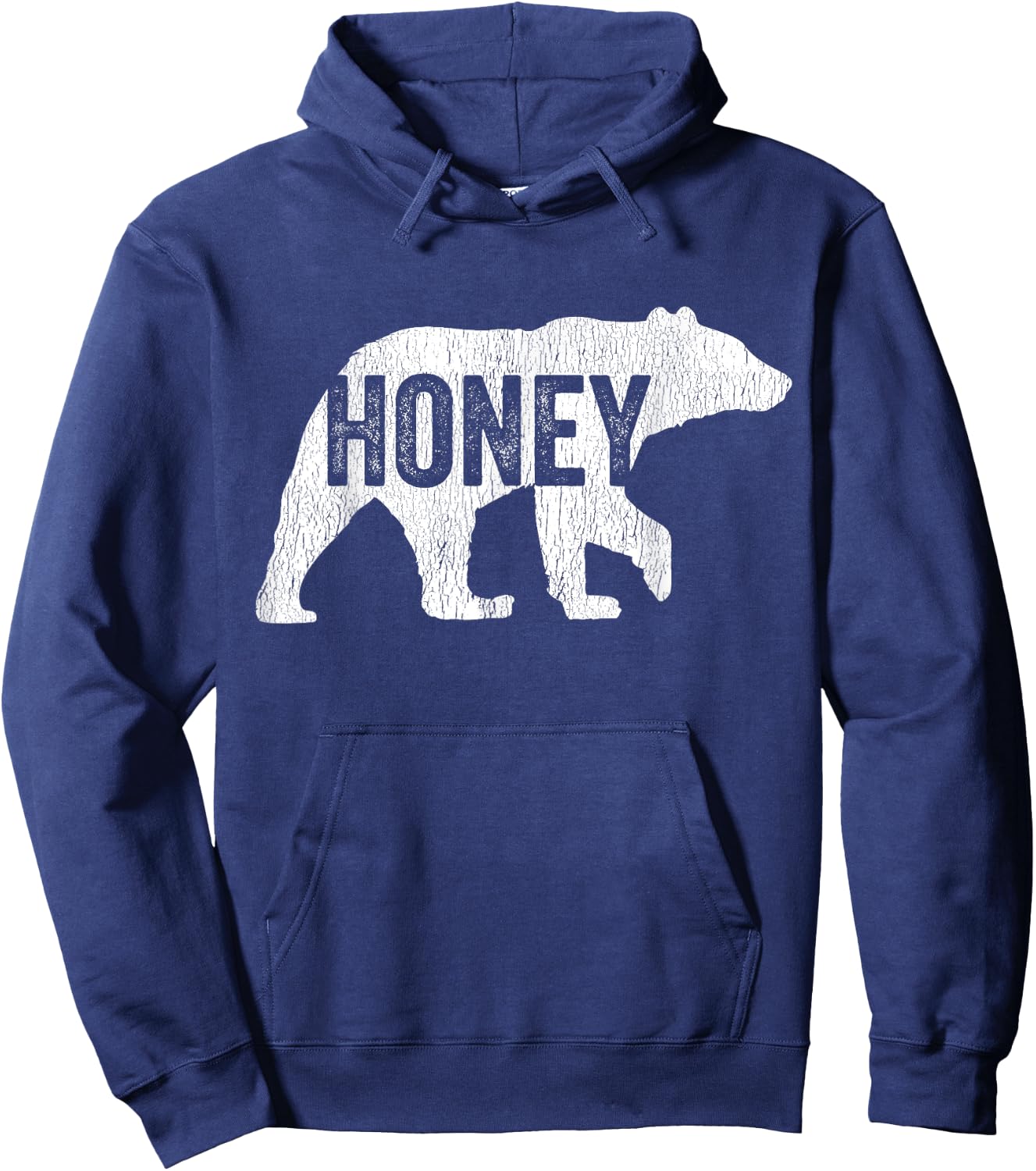 Honey Bear Matching Family Camping Bear Funny Honey Hoodie - Hoodie | Navy