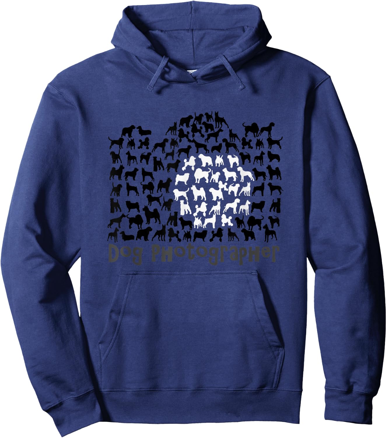 Dog Photographer Women Kids Hoodie - Hoodie | Navy