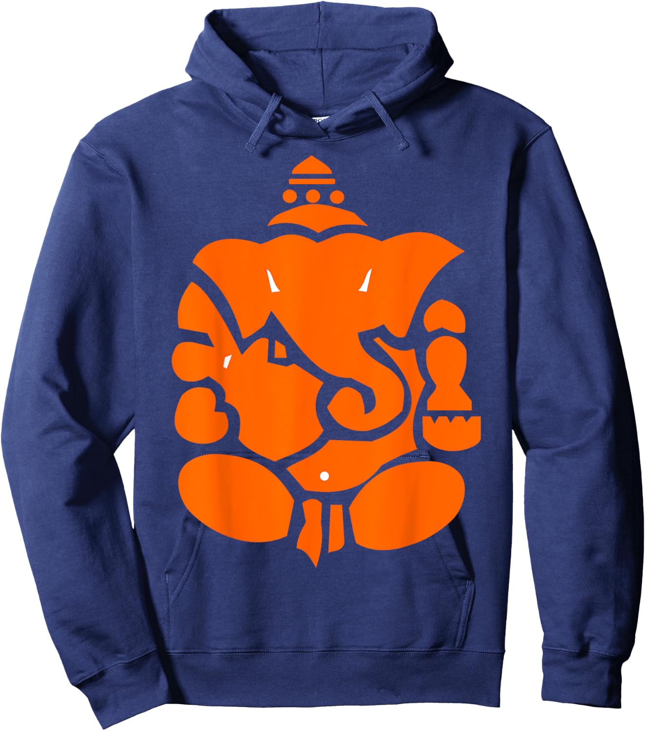 Hindu God Ganesha Ganesh Hoodie - Hoodie | Navy