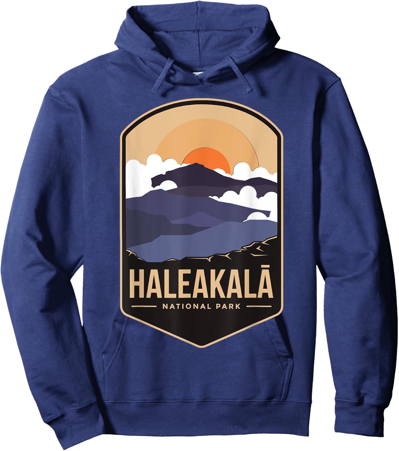Haleakala National Park 1961 Hawaii Hoodie - Hoodie | Navy