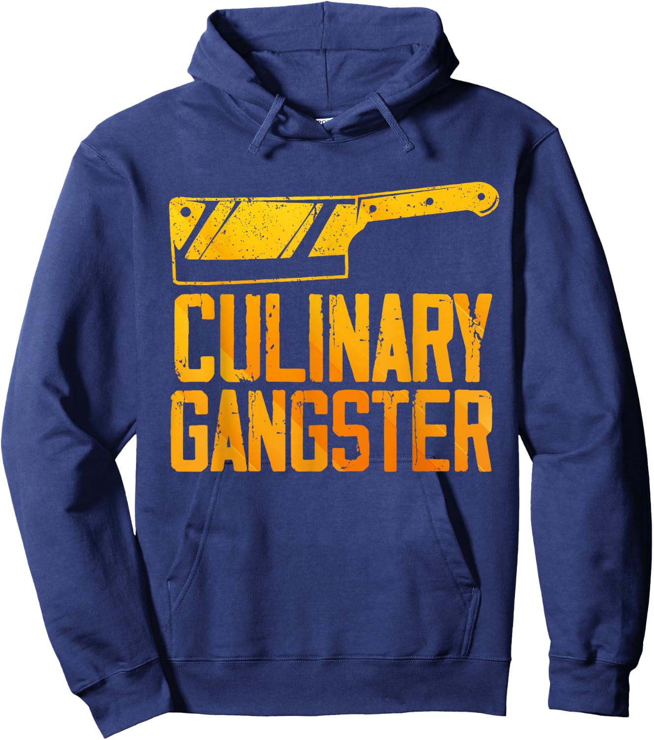 Funny Chef Art Men Women Restaurant Food Cooking Chef Hoodie - Hoodie | Navy