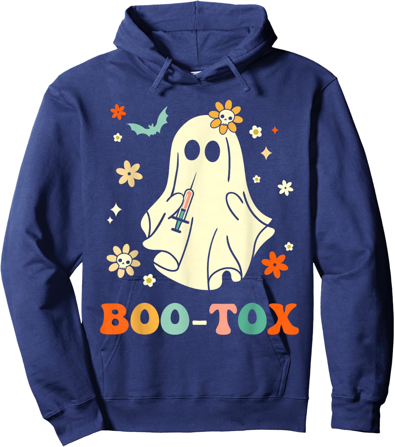 Plastic Surgeon Halloween Costume Botox Halloween Boo-Tox Hoodie - Hoodie | Navy
