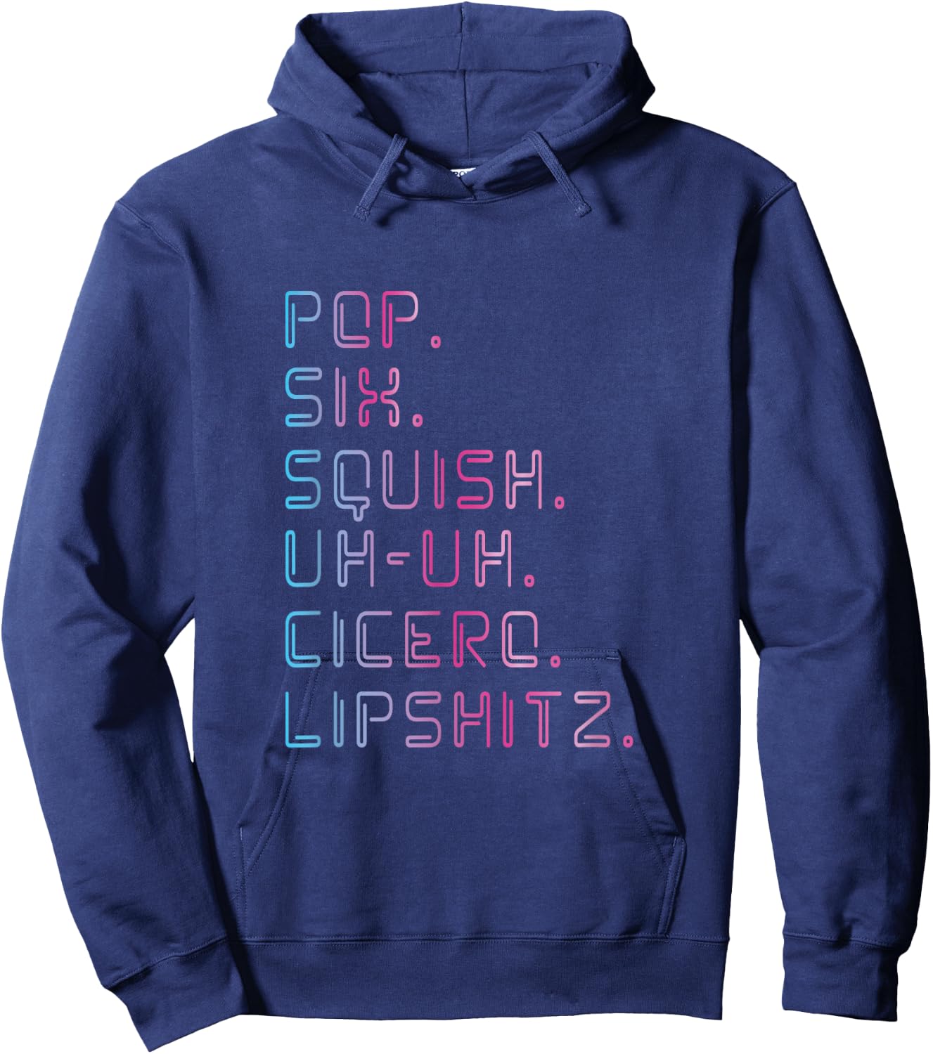 Pop six squish Musical Lover Actor Stage Hoodie - Hoodie | Navy
