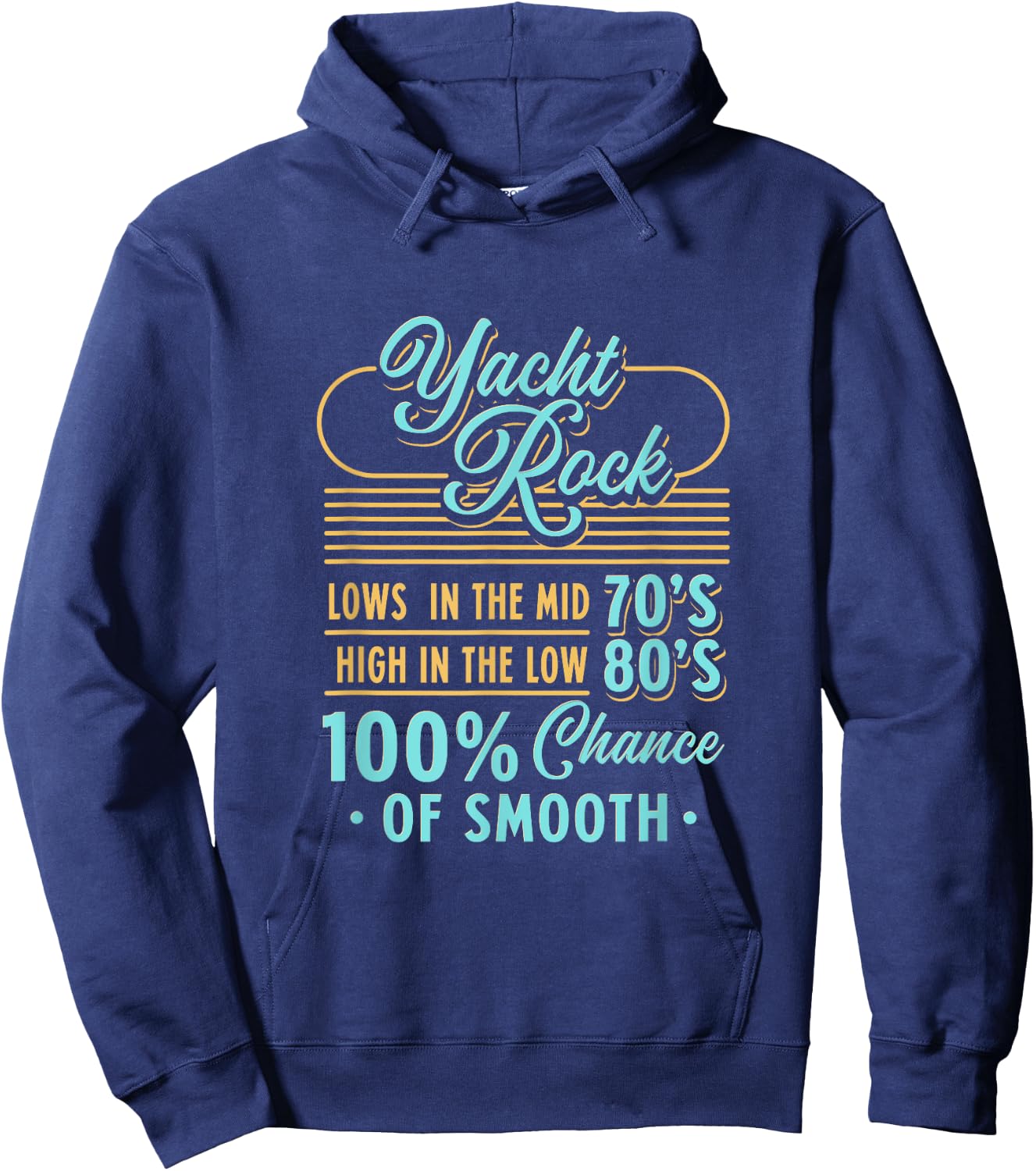 Party Boat Yacht Rock Hoodie - Hoodie | Navy