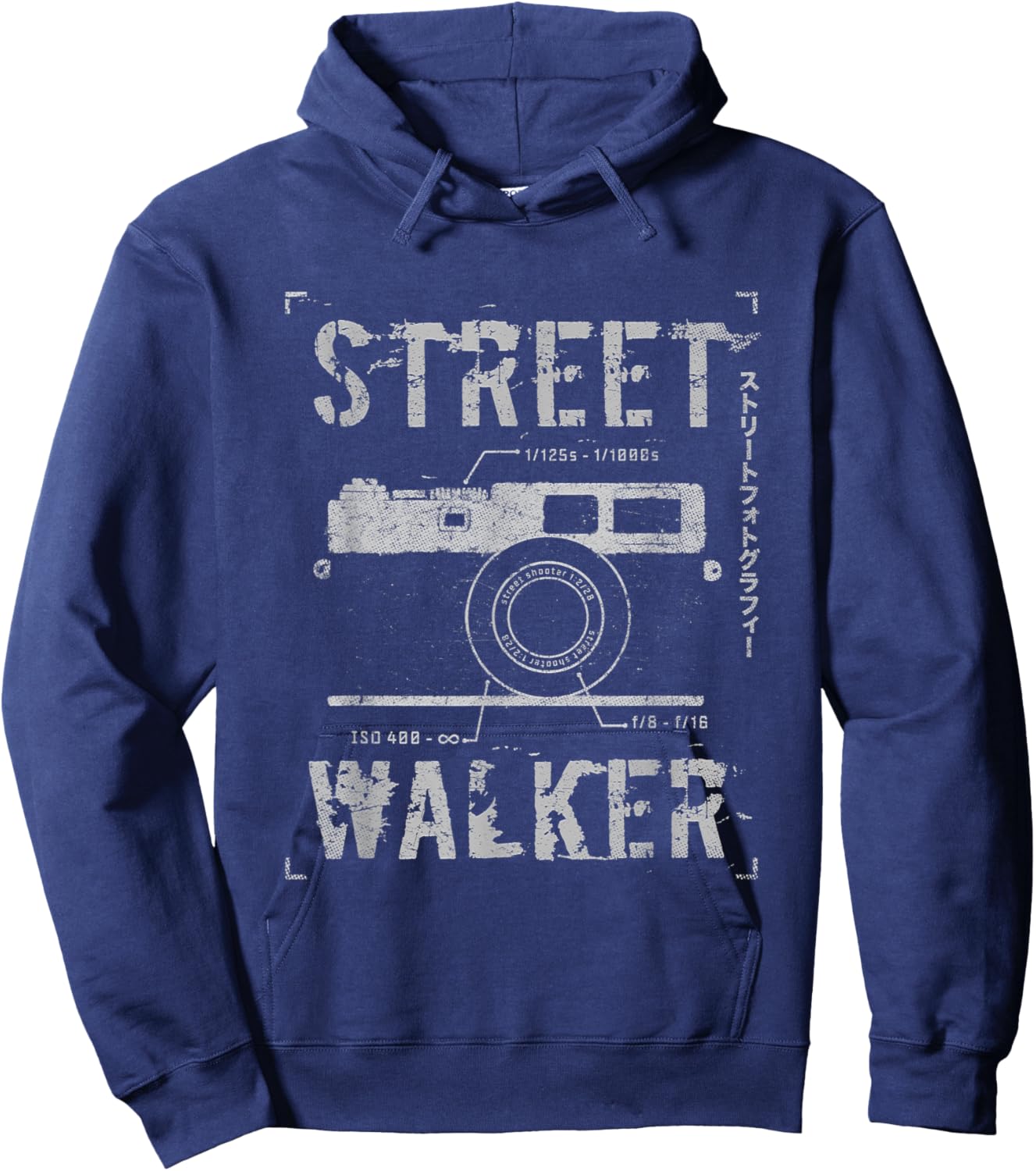 Street Walker Snapshot Photography Street Photographer Hoodie - Hoodie | Navy