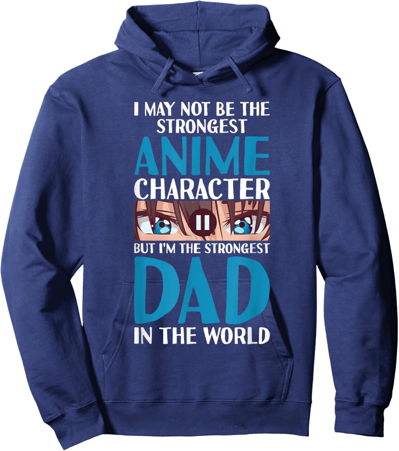 Anime Dad Jokes Funny Father's Day Anamae Otaku Manga Japan Hoodie - Hoodie | Navy