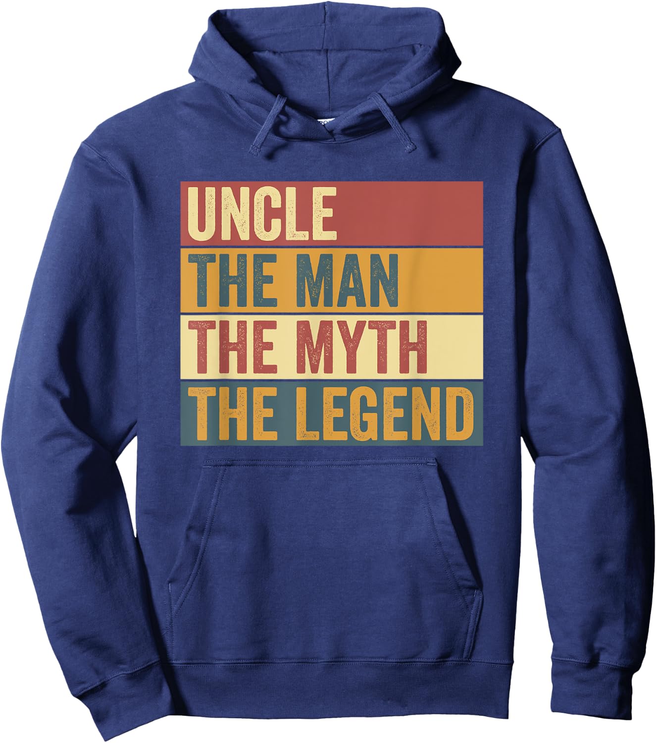 Funny Uncle Legend Saying Hoodie - Hoodie | Navy