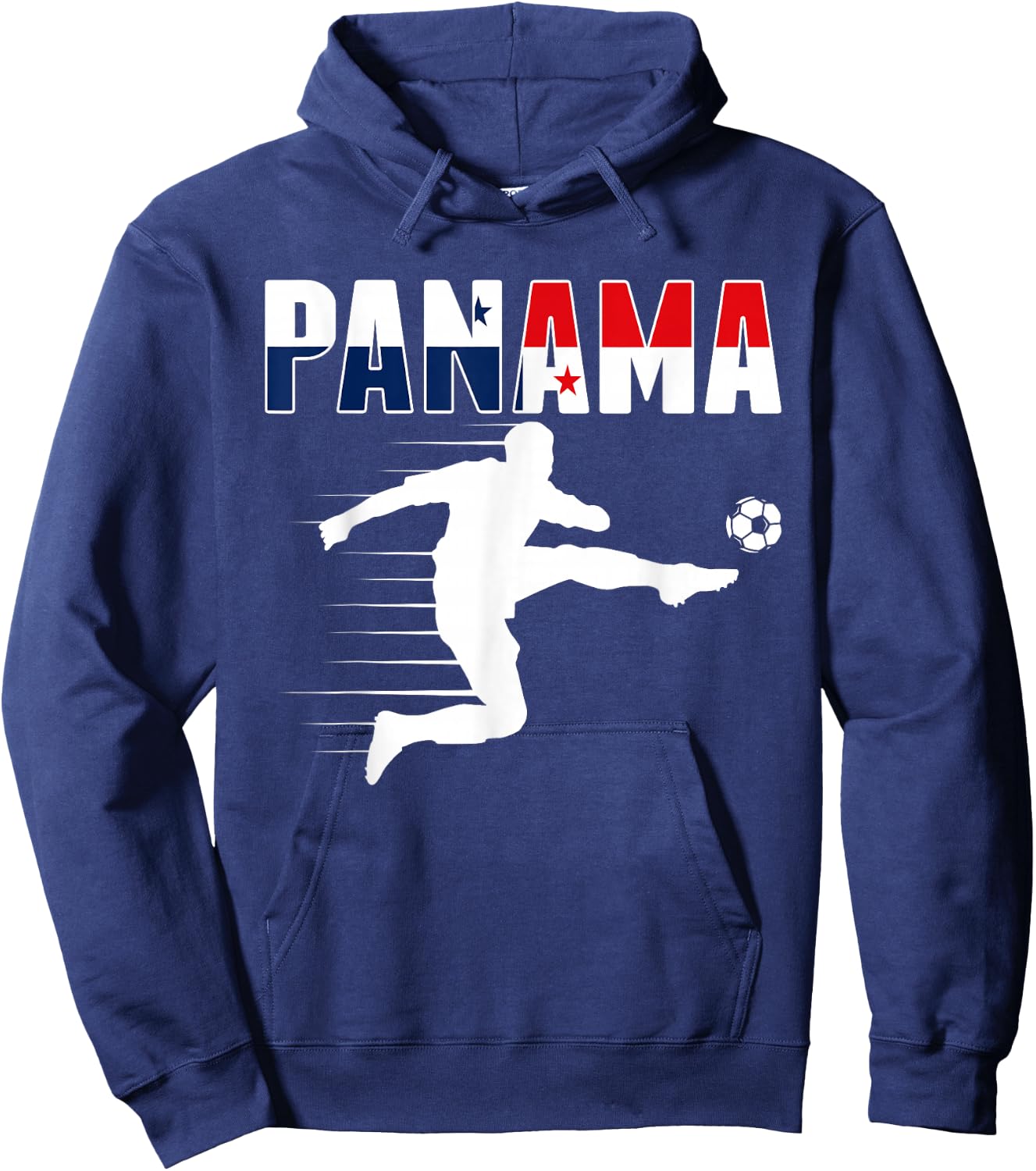 Panama Soccer Lovers Jersey Support Panamanian Football Team Hoodie - Hoodie | Navy