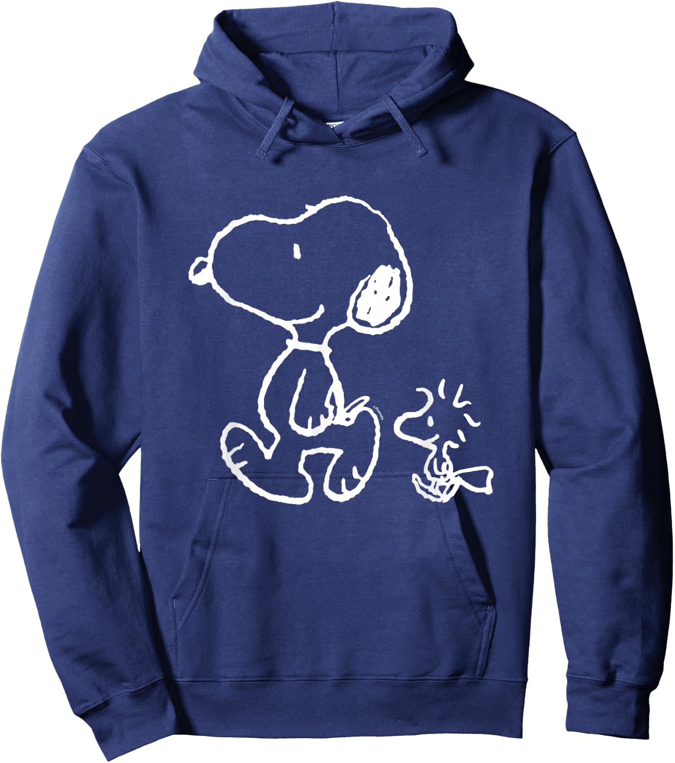 Snoopy Woody Walk Hoodie - Hoodie | Navy