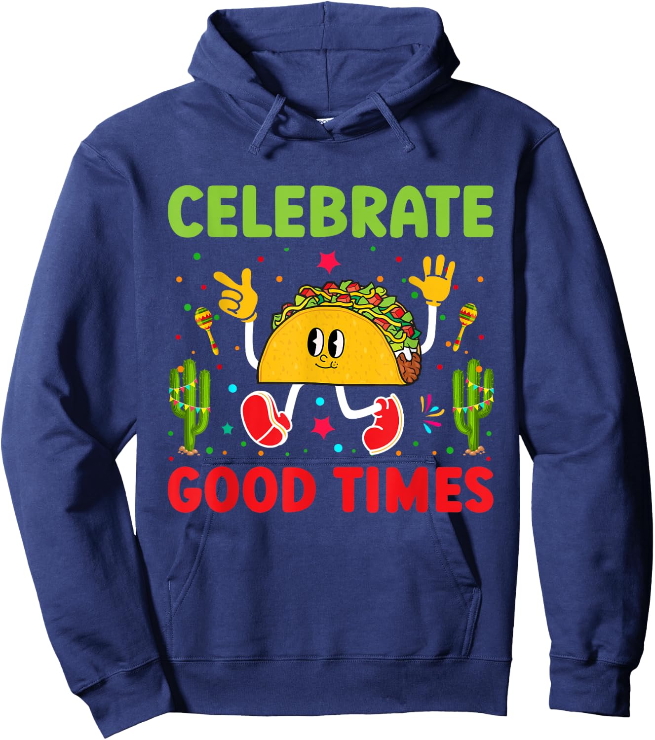 Celebrate Good Times Hoodie - Hoodie | Navy