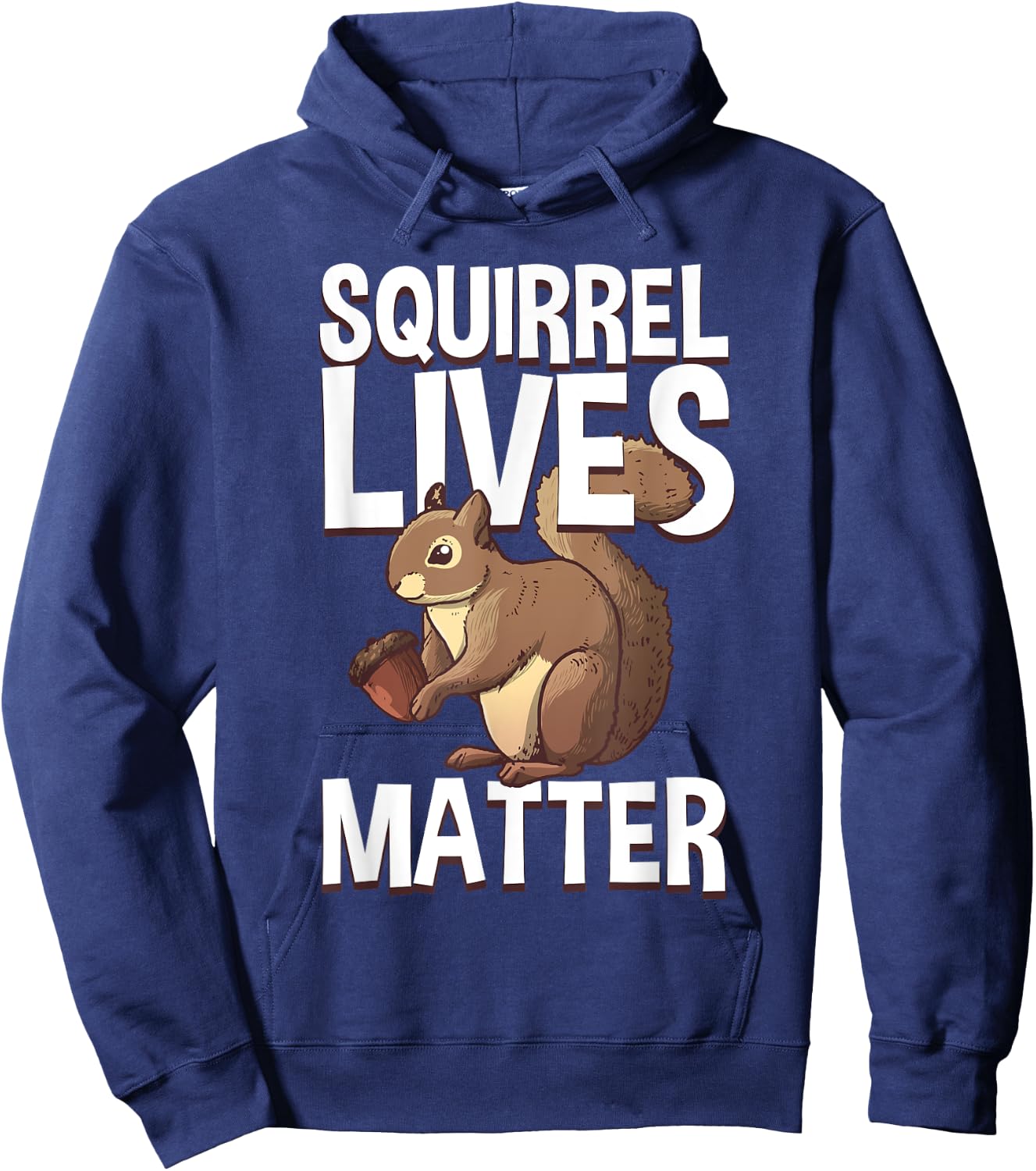 Best Squirrel Art For Kids Men Women Chipmunk Lover Squirrel Hoodie - Hoodie | Navy