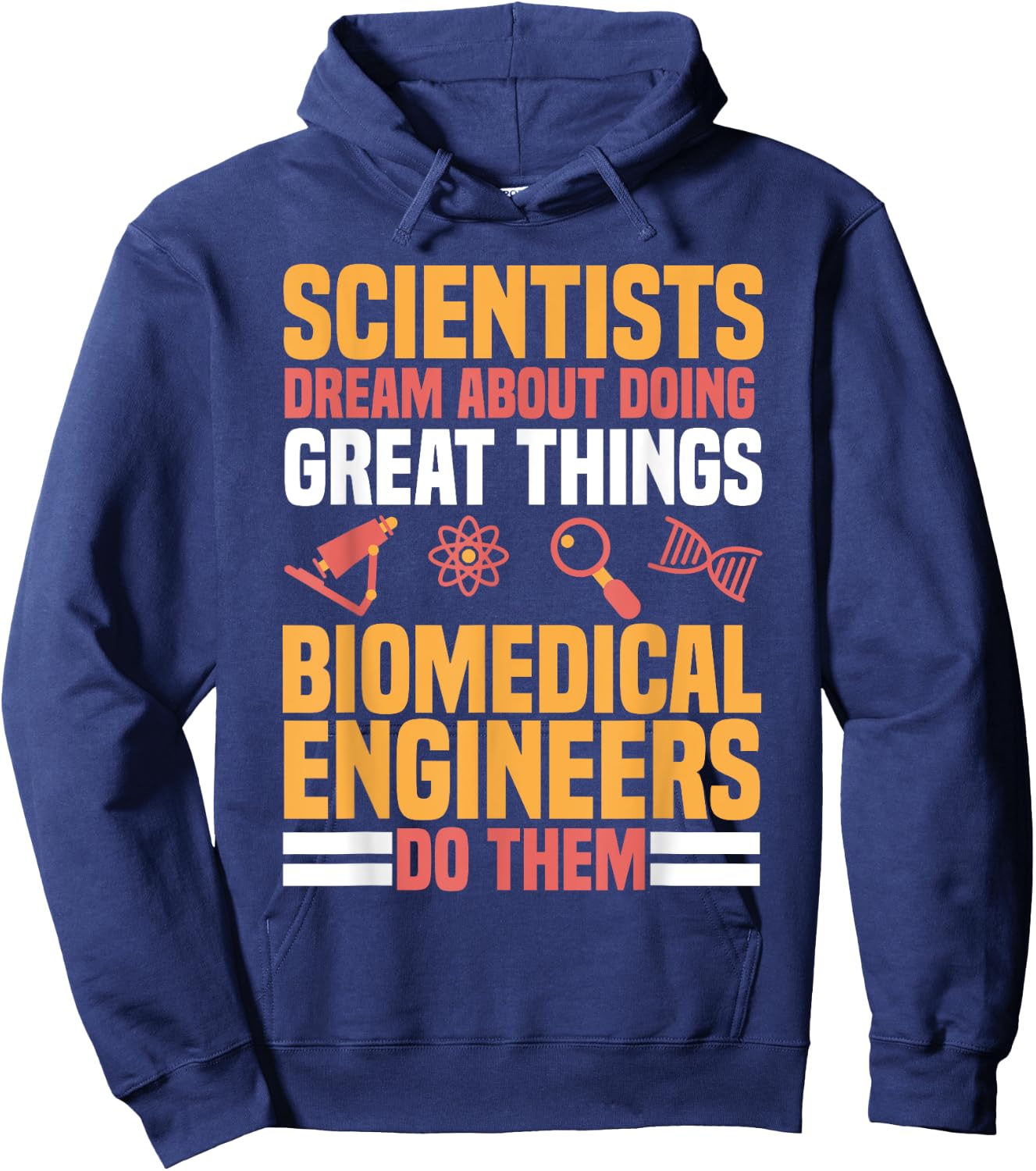 Biomedical Engineering Bioengineer Medical Engineer BMET Hoodie - Hoodie | Navy
