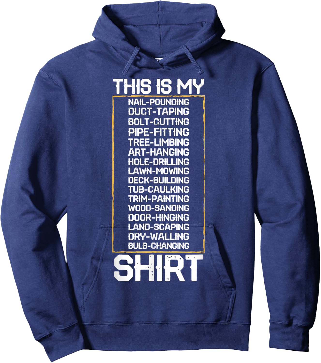 Handyman Fix It Home Repair Hoodie - Hoodie | Navy