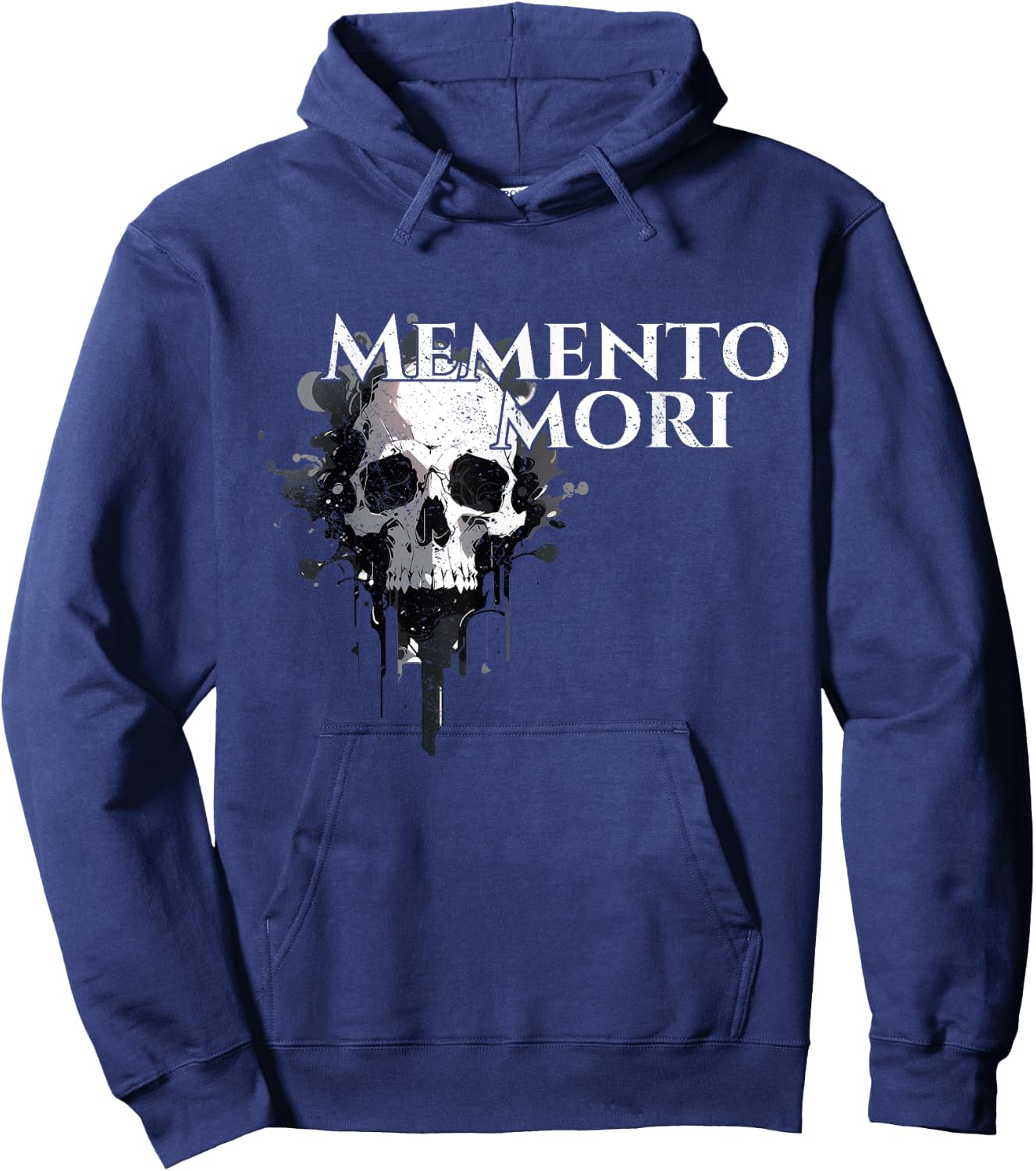 Memento mori | Latin Proverb | Latin | Ancient Rome Hoodie - Hoodie | Navy