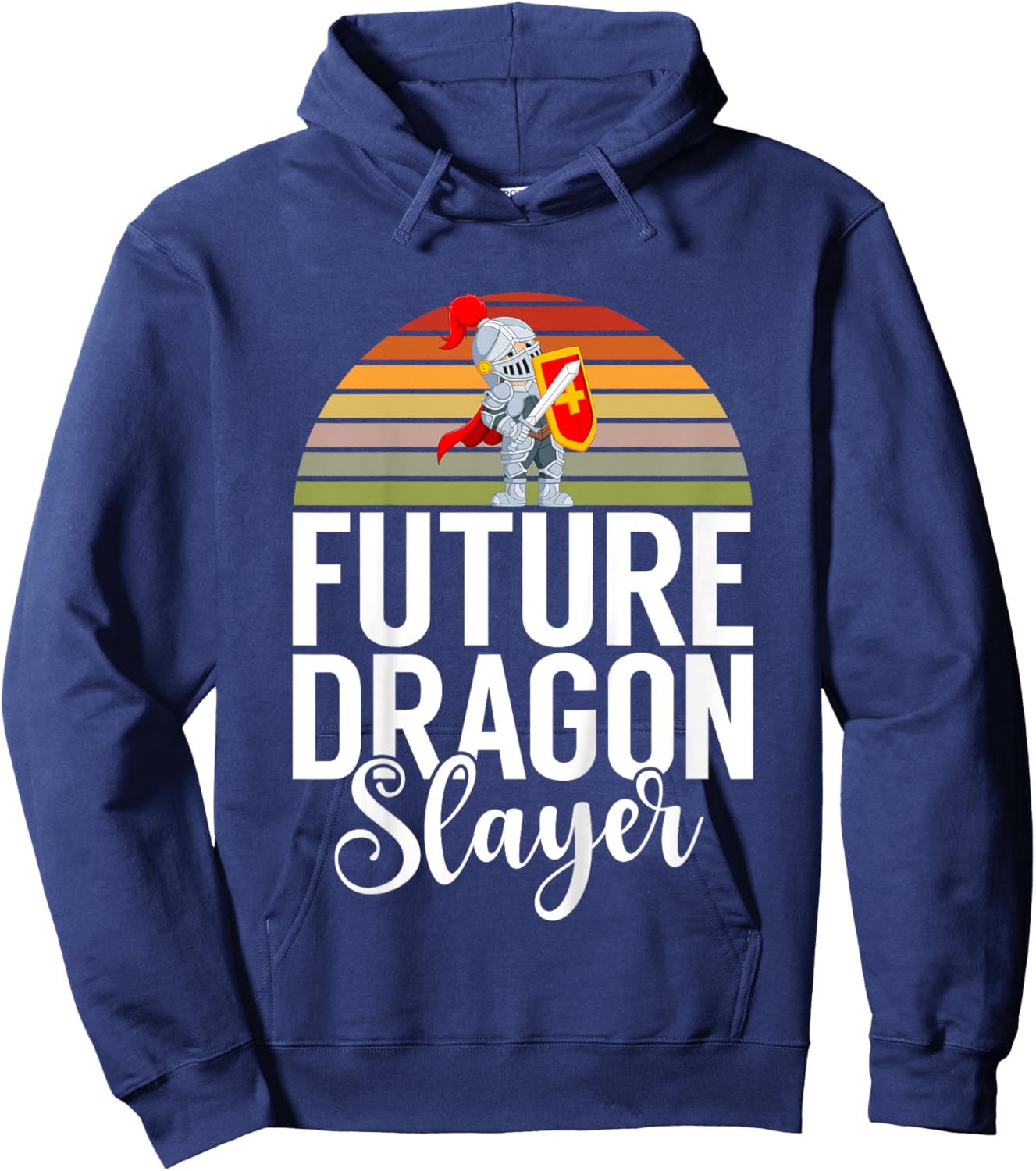 Future Dragon Slayer Knight Hoodie - Hoodie | Navy