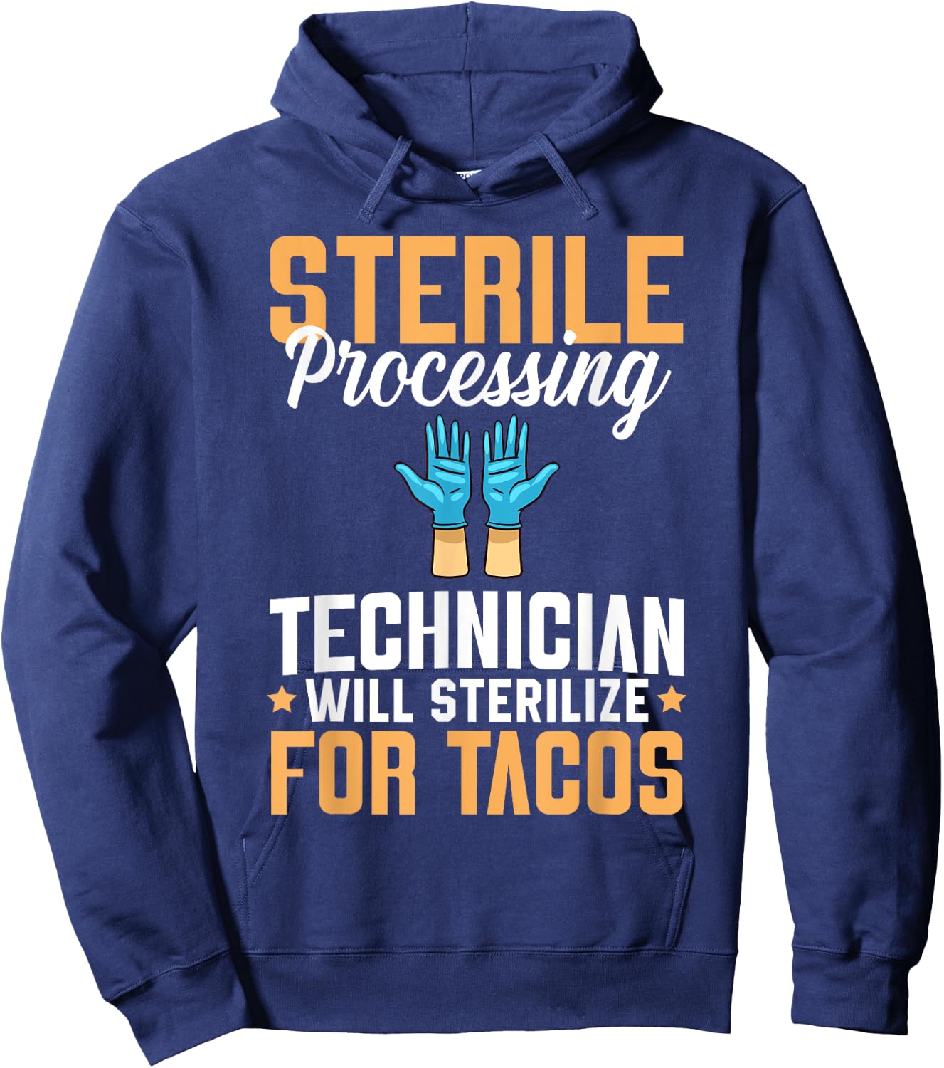 Sterile Processing Technician Instruments Tech Certification Hoodie - Hoodie | Navy