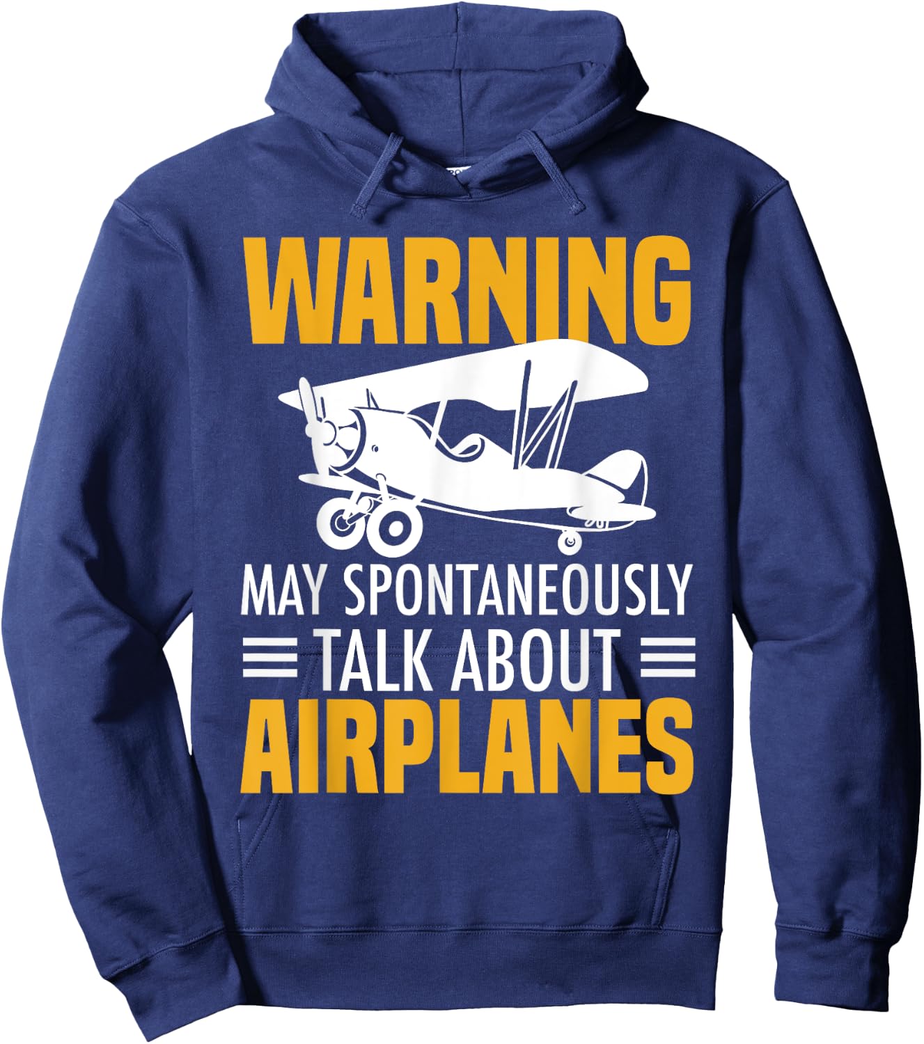 Funny Pilot Art Women Aviation Pilot Airplane Lovers Hoodie - Hoodie | Navy
