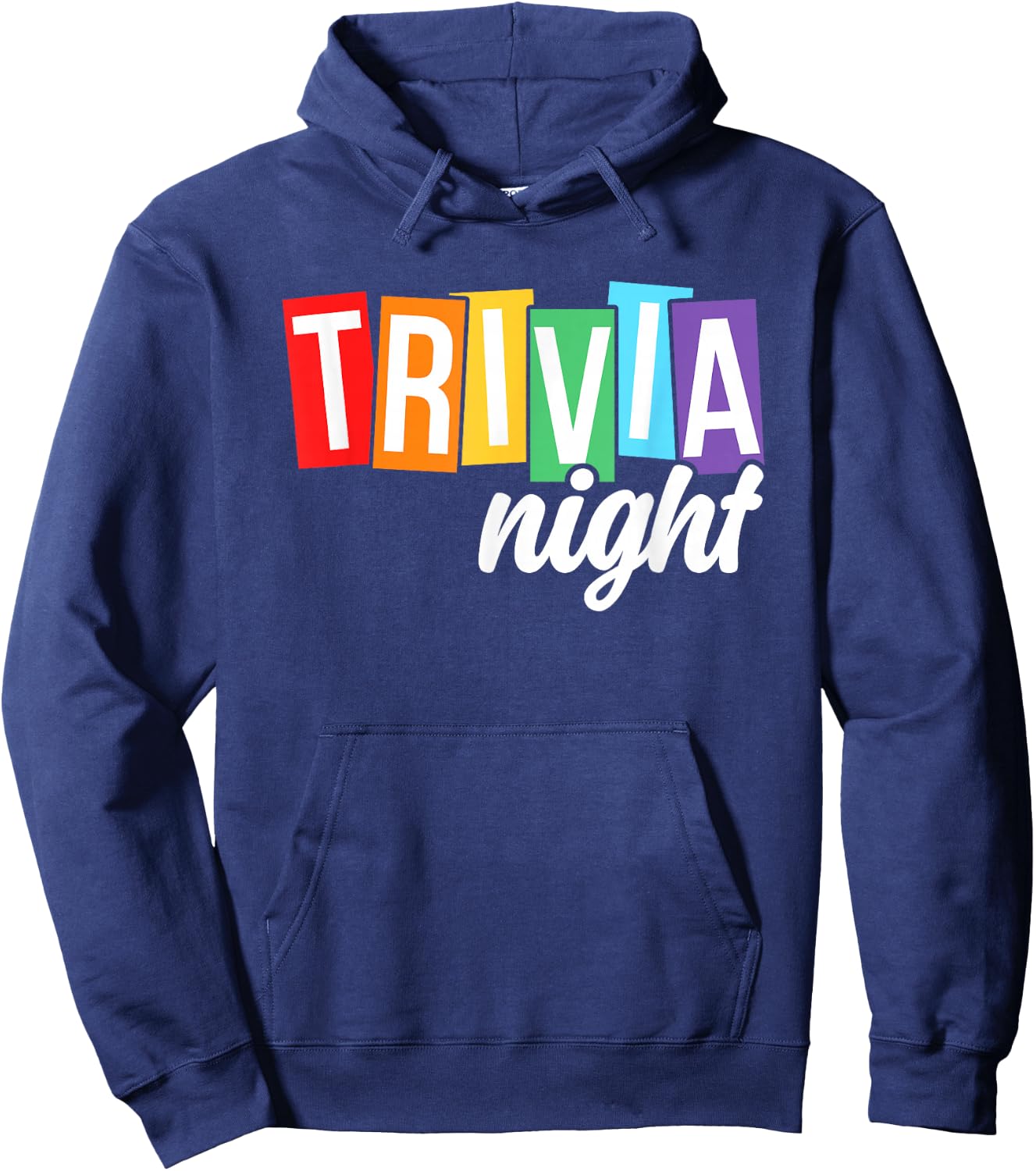 Trivia Night Host Game Night Squad Trivia Team Women Men Hoodie - Hoodie | Navy