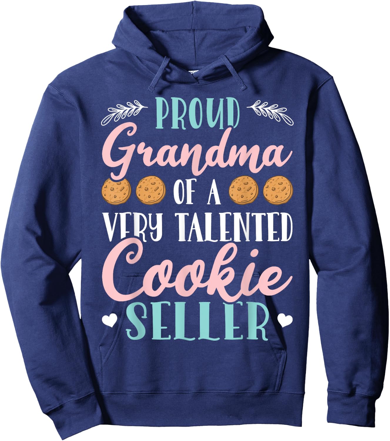 Scout And Cookie Seller - Scouting Cookie Hoodie - Hoodie | Navy