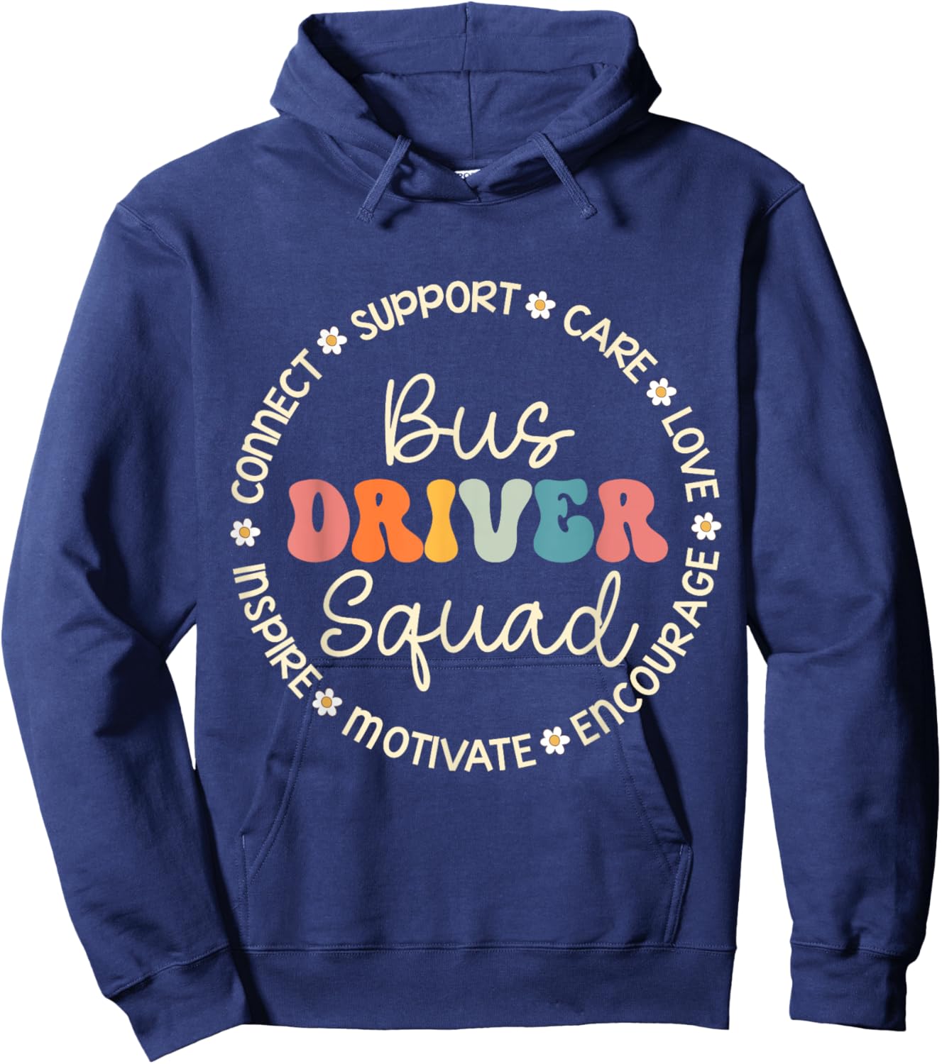 Bus Driver Squad Appreciation Week Back to School Hoodie - Hoodie | Navy