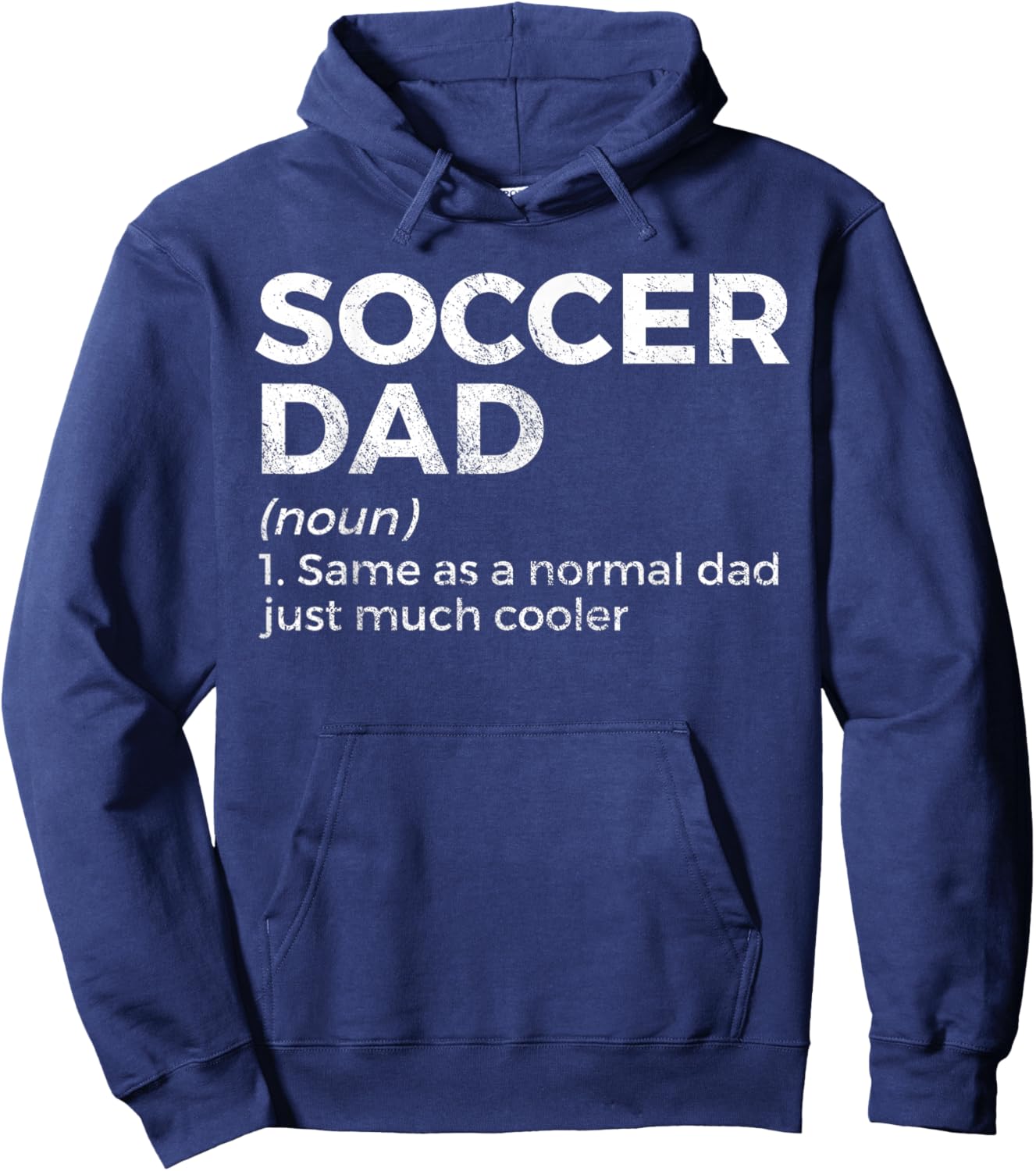 Funny Soccer Dad Definition Hoodie - Hoodie | Navy