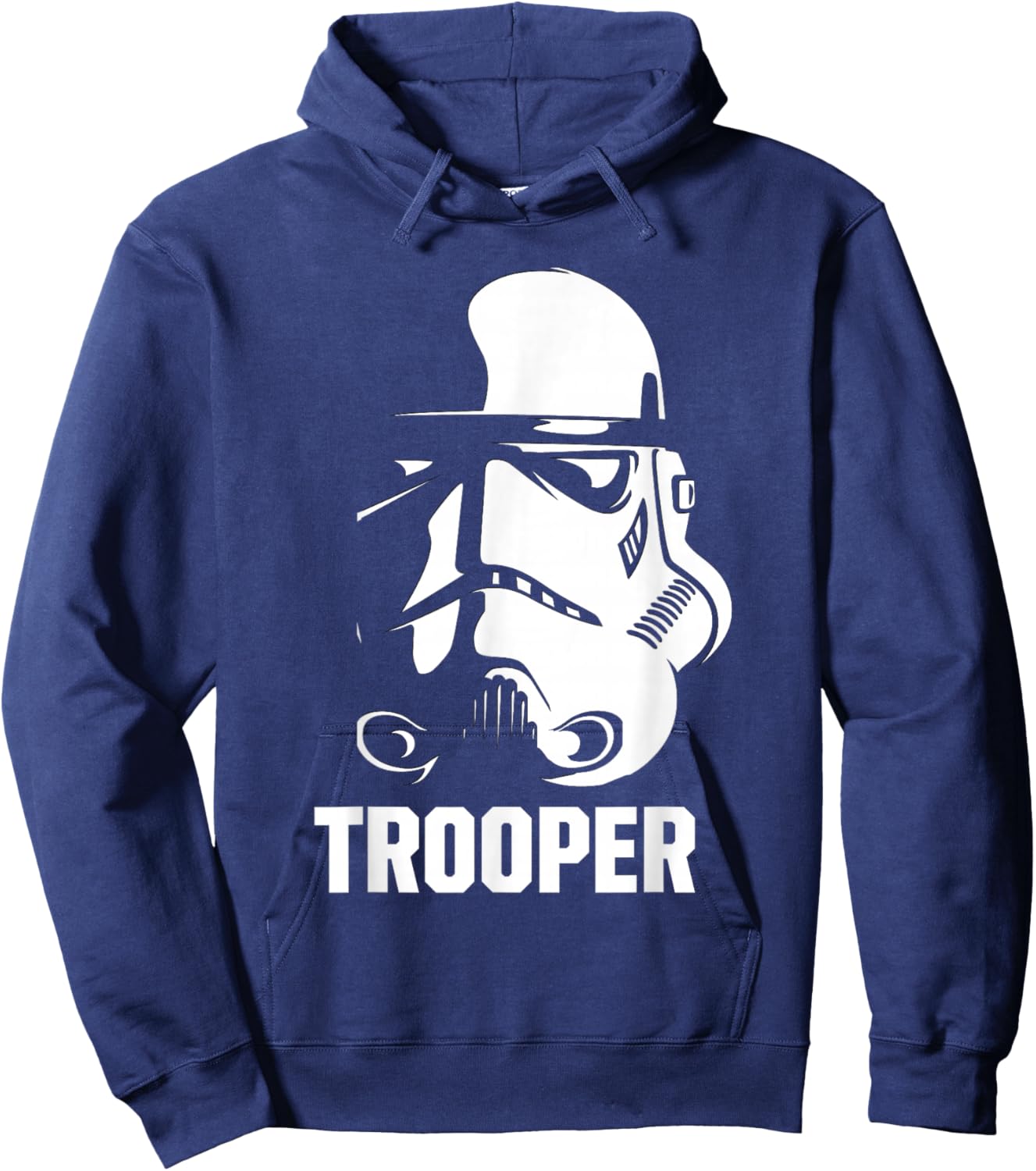 Star Wars Classic Vintage Stormtrooper Split Shadow Helmet Hoodie - Hoodie | Navy