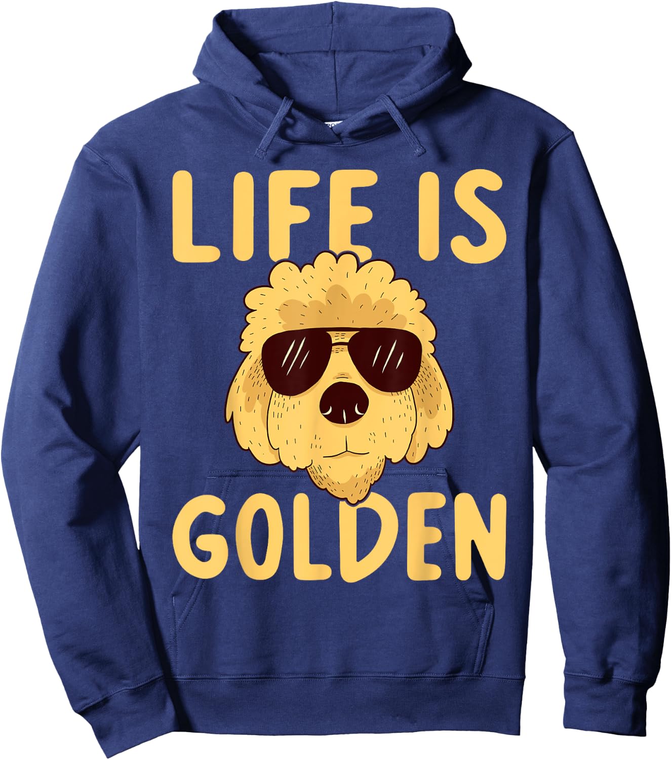 Golden Doodle Hoodie - Hoodie | Navy
