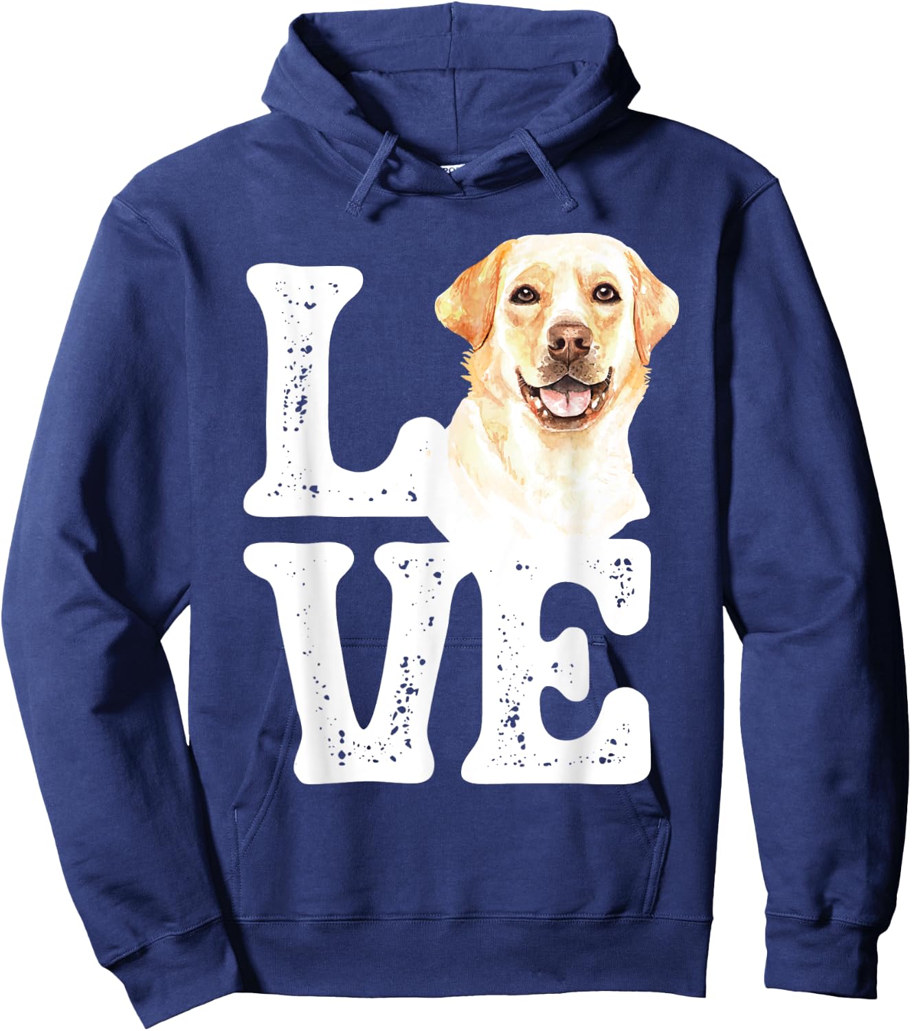 Love Labrador Dog Owner Pet Trainer Breeder Pup Lover Men Women Kids Hoodie - Hoodie | Navy