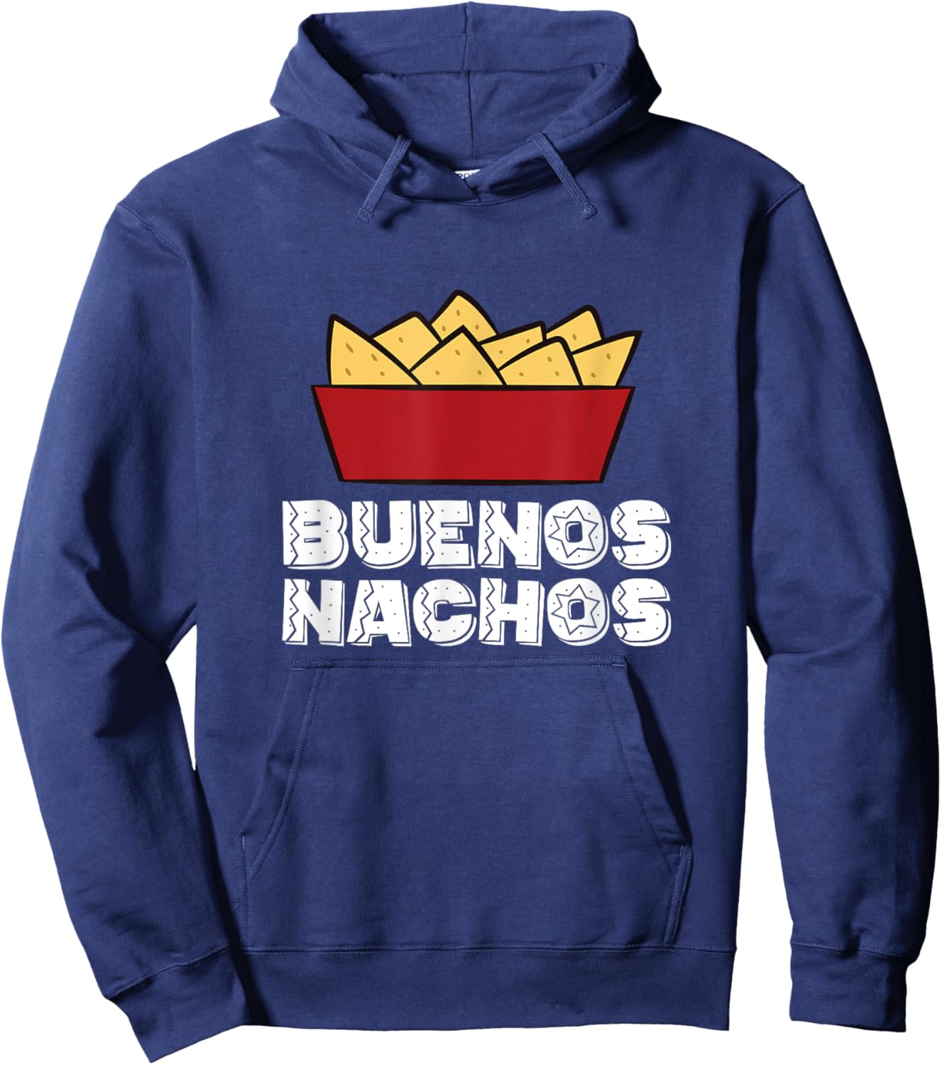 Buenos Nachos - Nacho Mexico Fast Food Funny Nachos Hoodie - Hoodie | Navy