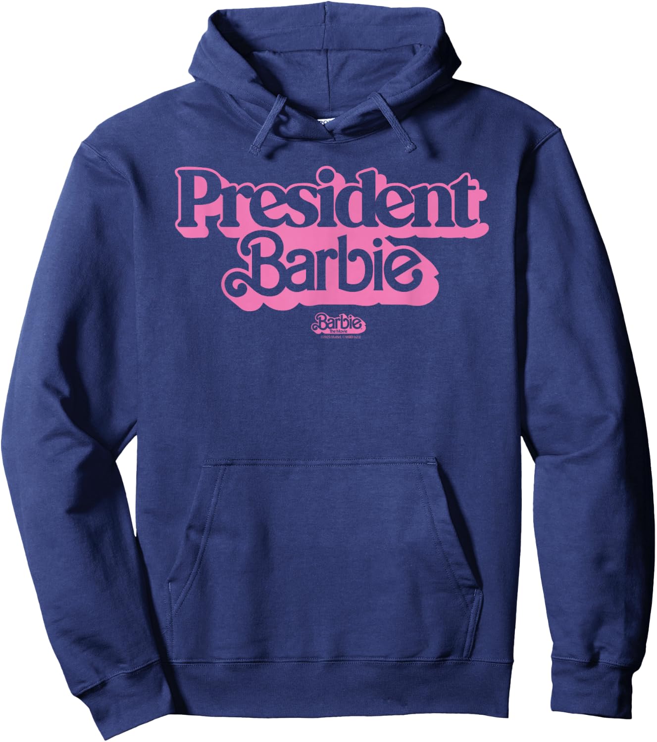 Barbie The Movie - President Barbie Hoodie - Hoodie | Navy