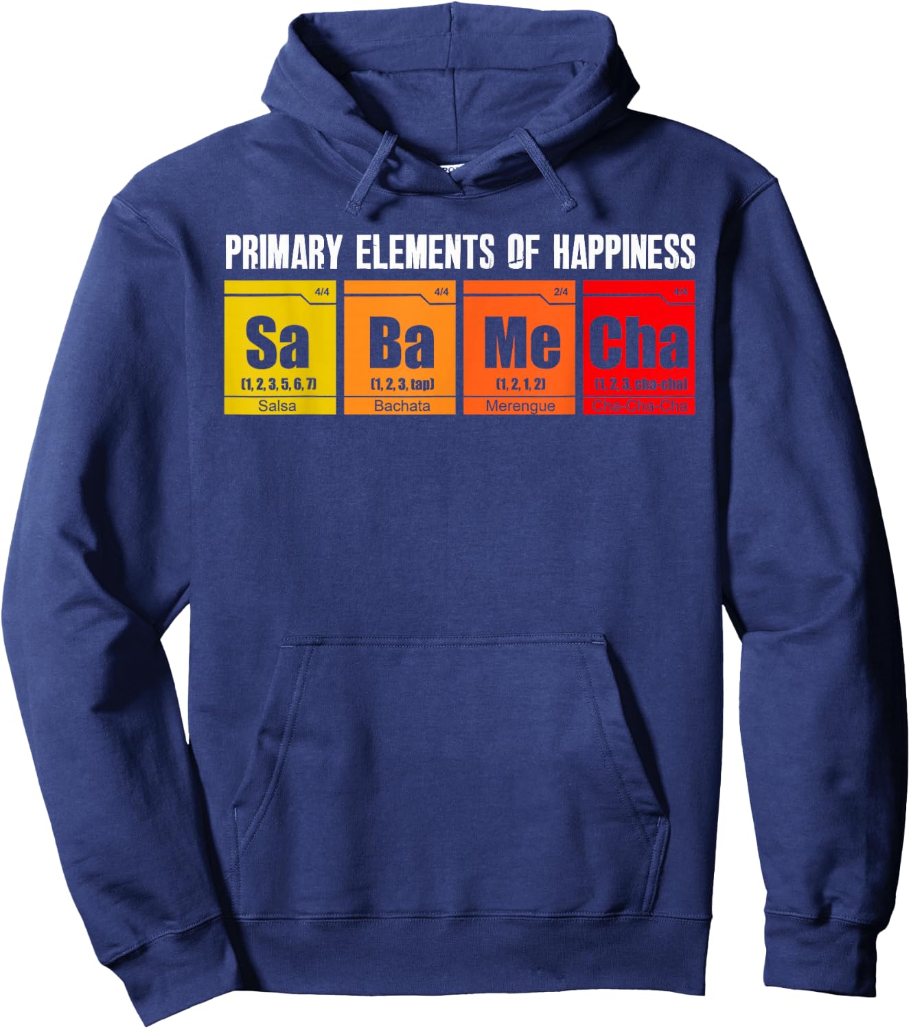 Salsa Dancing Salsa Bachata Merengue Dancer Dance Lover Hoodie - Hoodie | Navy