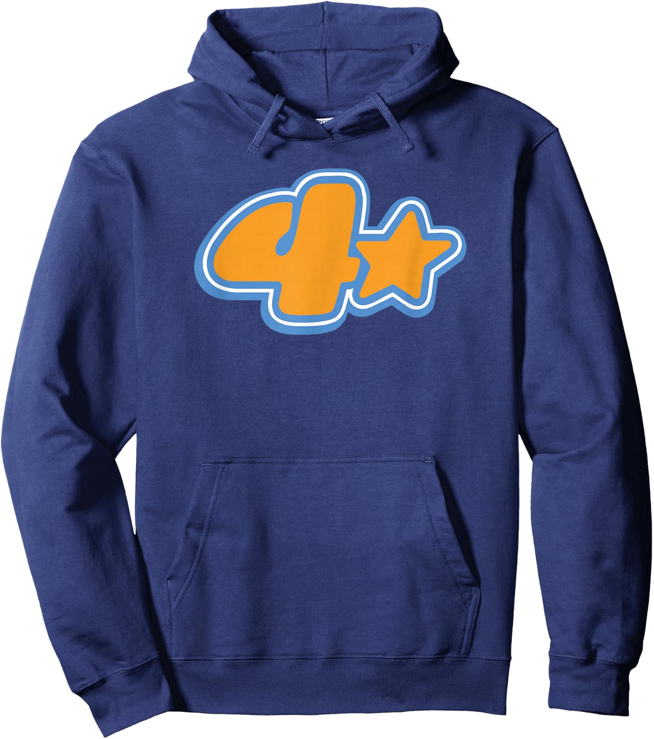 Disney Pixar Turning Red 4 Town Four Star Logo Hoodie - Hoodie | Navy