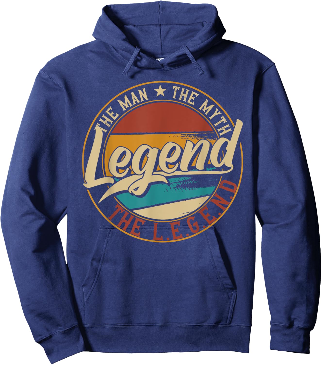 Legend The man the myth the legend Hoodie - Hoodie | Navy