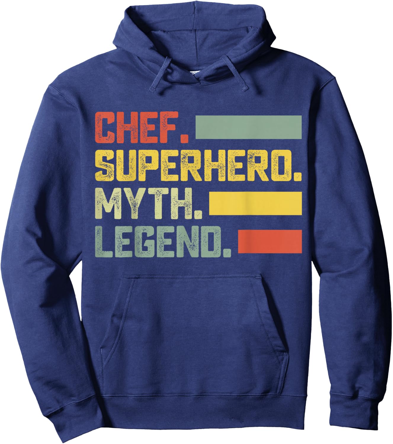 Chef Superhero Myth Legend - Chef Hoodie - Hoodie | Navy
