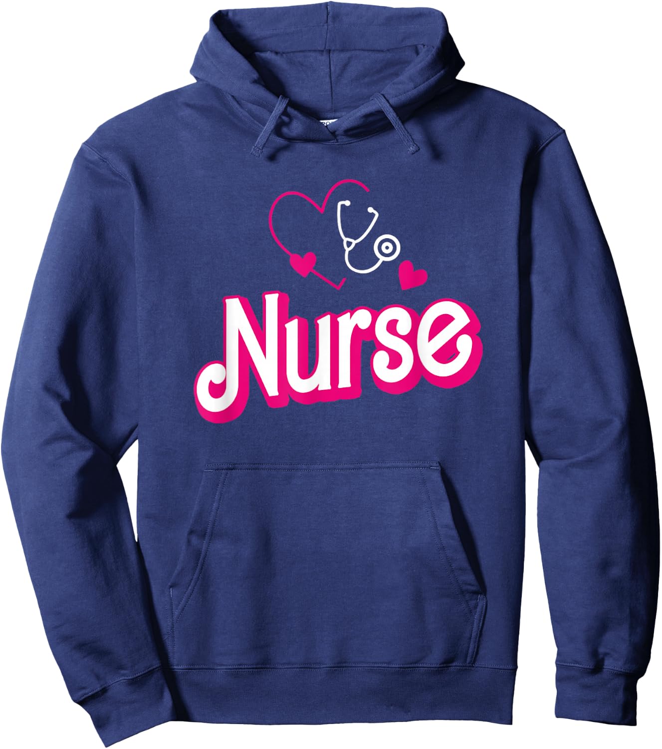 Retro Nurse Gifts Nurse Week Gifts Funny Nurse Hoodie - Hoodie | Navy