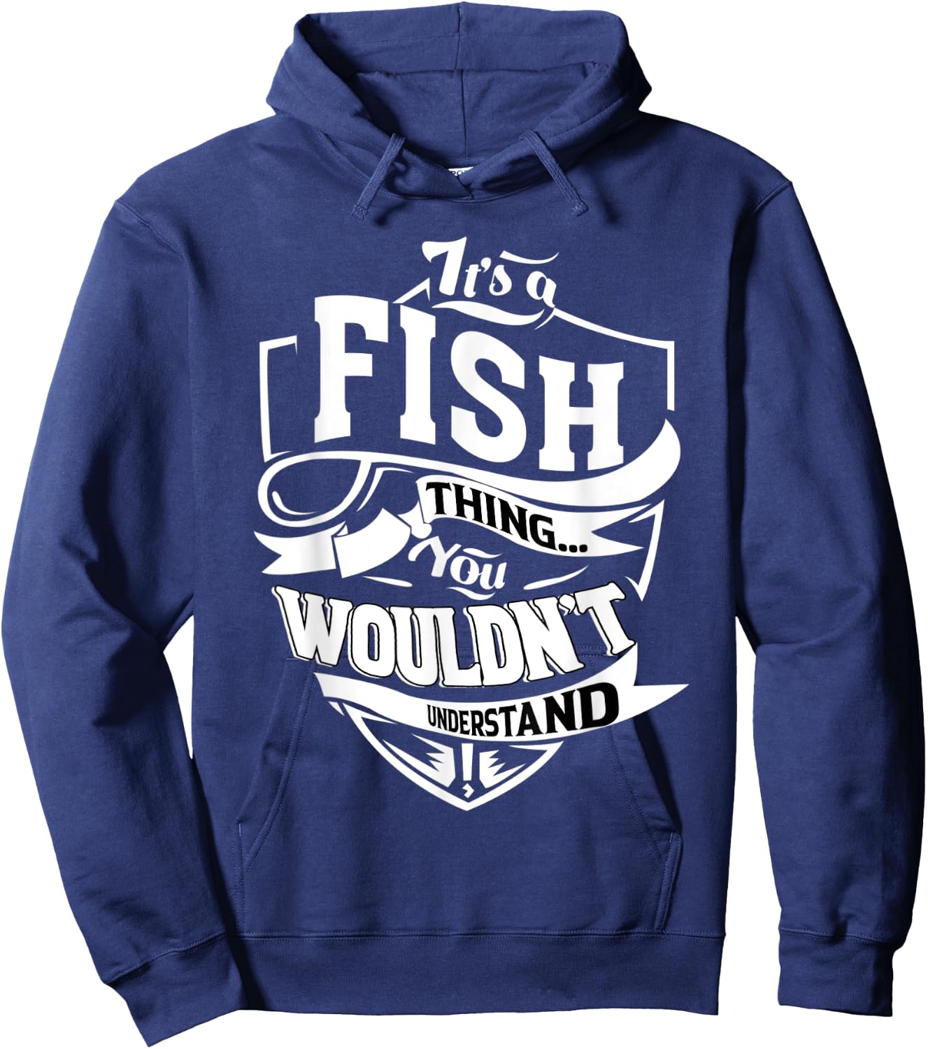 It's a FISH Thing Gifts Hoodie - Hoodie | Navy