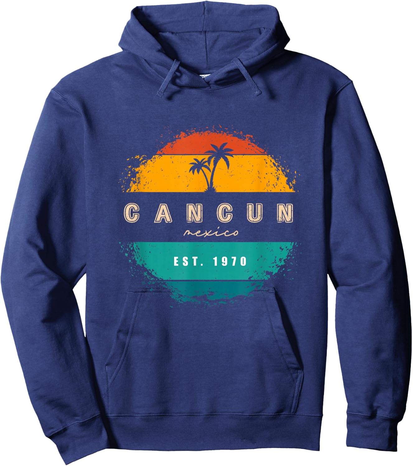 City of Cancun Mexico Hoodie - Hoodie | Navy