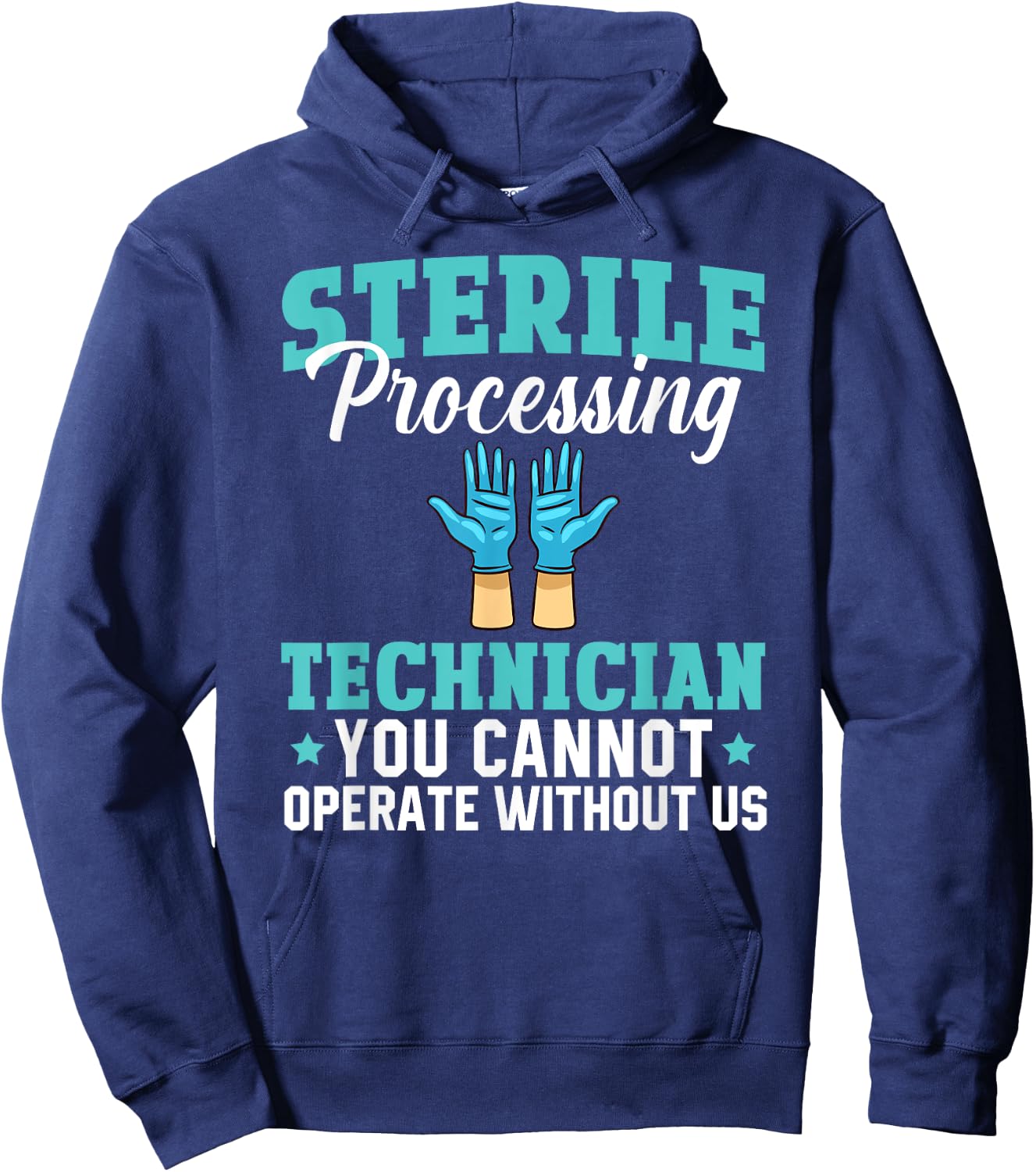 Sterile Processing Technician Instruments Tech Certification Hoodie - Hoodie | Navy