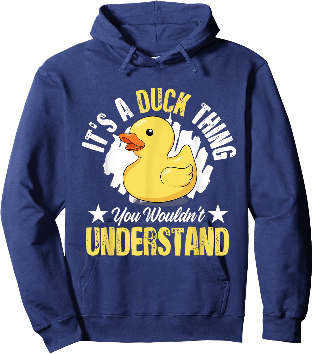 Yellow Rubber Duck - Its a Duck thing you wouldnt understand Hoodie - Hoodie | Navy