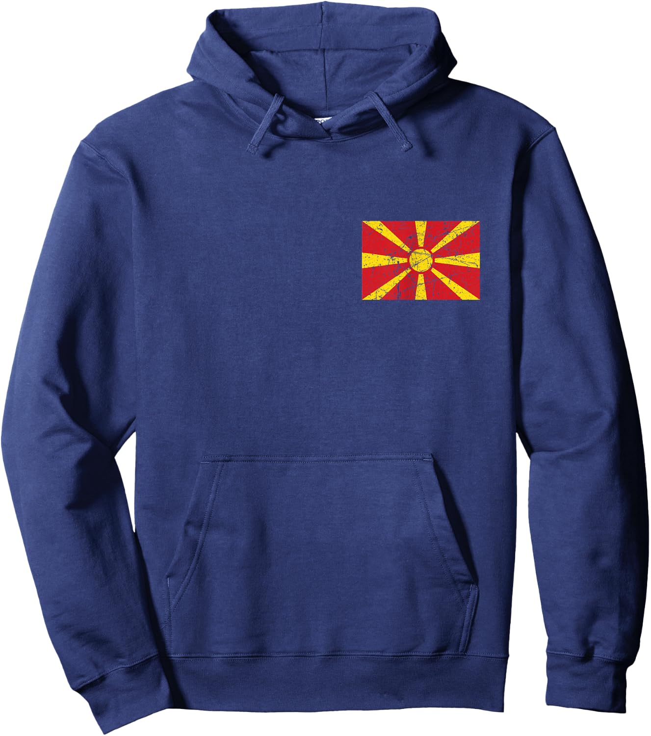 North Macedonia Flag Macedonia Gifts Men Women Kids Boy Girl Hoodie - Hoodie | Navy