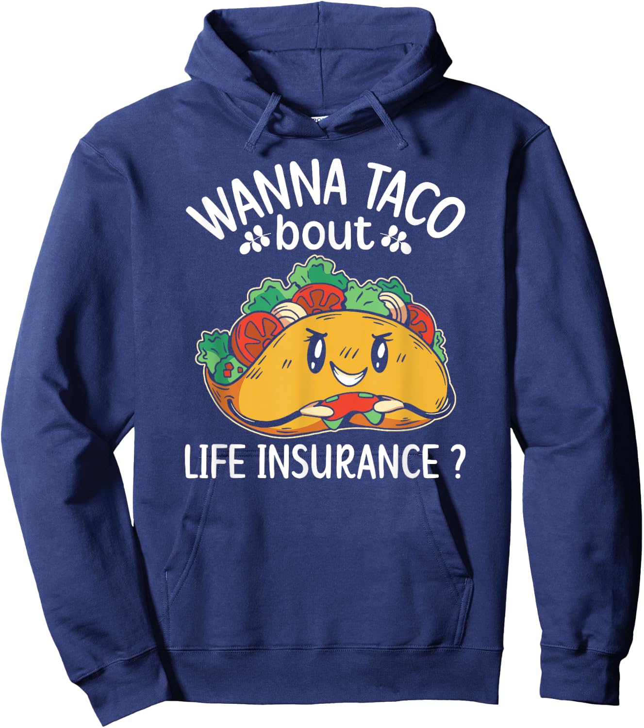 Life insurance Sales Agent Men Women Life Insurance Broker Hoodie - Hoodie | Navy