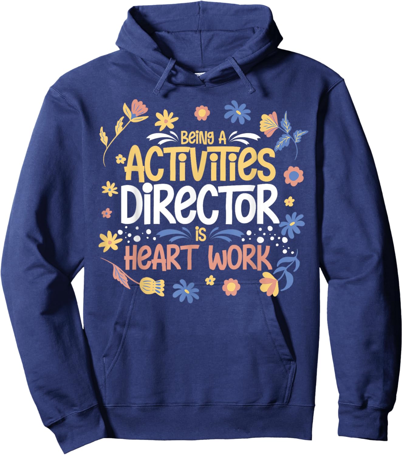 Activity Director Assistant Ideas Activities Planner Hoodie - Hoodie | Navy